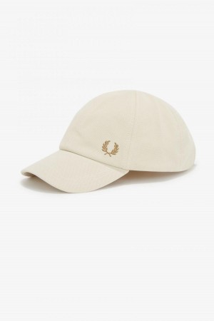 Casquette Fred Perry Classiche Piqué Accessories Noir | MFRFT51265