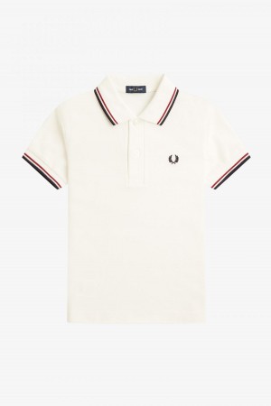 Enfant Fred Perry Kids Twin Tipped Accessories Blanche Rouge Bleu Marine | FRICD66855