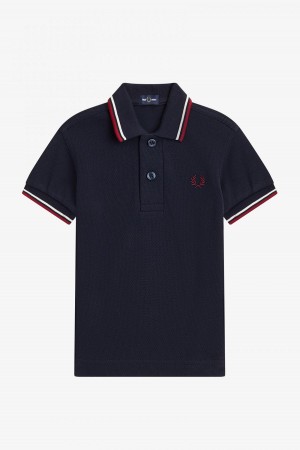 Enfant Fred Perry My First Accessories Bleu Marine Blanche Rouge | FRXBR97091