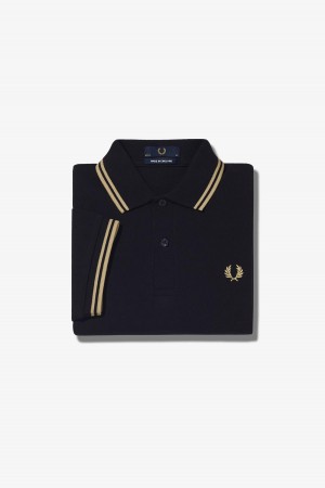 Fred Perry Shirt Fred Perry M12 Homme Noir | EFRHC76836