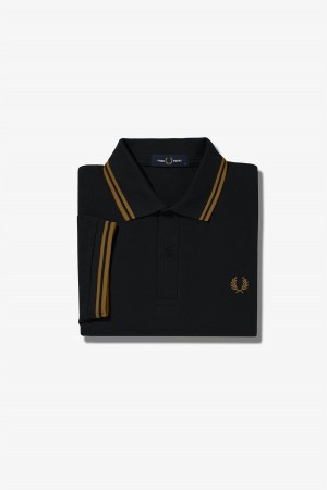 Fred Perry Shirt Fred Perry M3600 Homme Noir | FRQCS77934