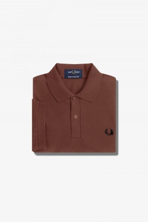 Fred Perry Shirt Fred Perry M3 Homme Marron Noir | FRJVR24190