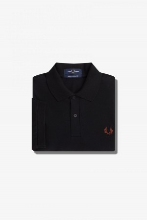 Fred Perry Shirt Fred Perry M3 Homme Noir Marron | YFRVQ40913