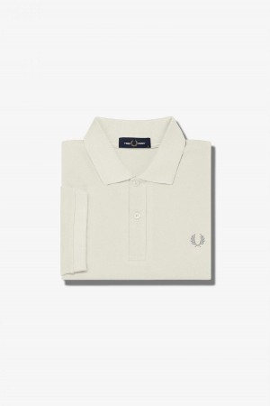 Fred Perry Shirt Fred Perry M6000 Homme Ecru / Limestone | FRXBR22564