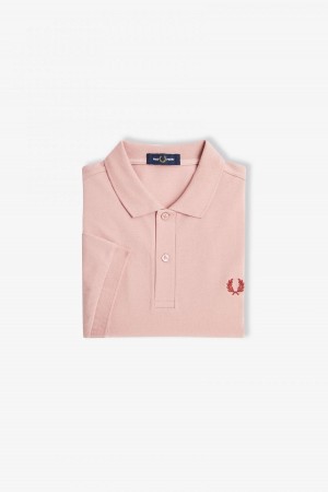 Fred Perry Shirt Fred Perry M6000 Homme Rose Rose | FRNEJ57075