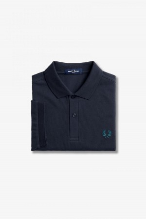 Fred Perry Shirt Fred Perry M6000 Homme Bleu Marine Bleu | XFRGW36797