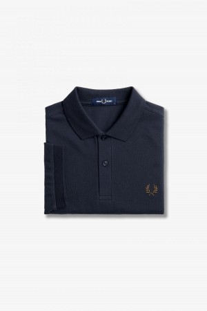 Fred Perry Shirt Fred Perry M6000 Homme Bleu Marine | DFRVO24216