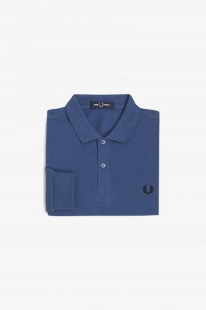 Fred Perry Shirt Fred Perry M6006 Homme Bleu | FFRUI24867