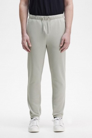 Pantalons Fred Perry Loopback Sweatpants Homme Limestone | MFRHR62614