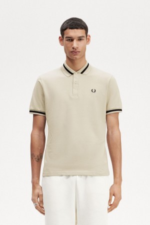 Polos Fred Perry M2 Homme Noir Bleu Marine | FRZDE40783