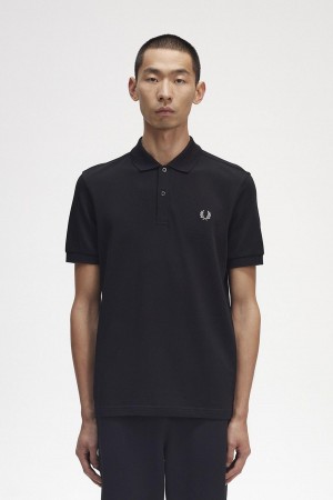 Polos Fred Perry M6000 Homme Noir | TFRWZ30145