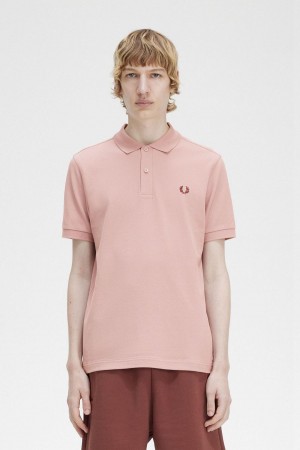 Polos Fred Perry M6000 Homme Rose Rose | GFREC82493