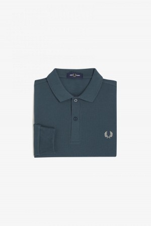 Polos Fred Perry M6006 Homme Bleu | ZFRMJ92468