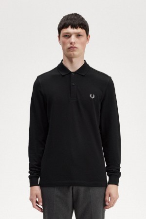 Polos Fred Perry M6006 Homme Noir | BFRSO43075