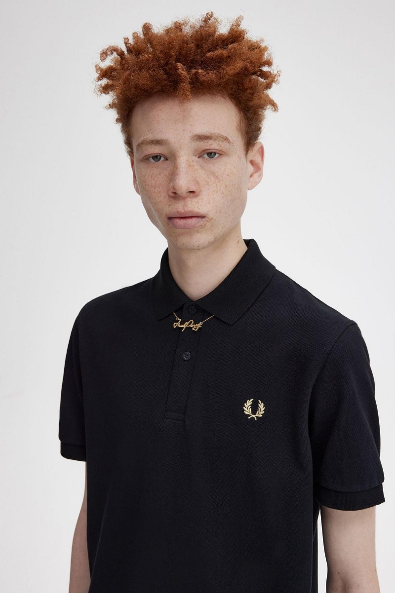 Bijoux Fred Perry Fred Perry Necklace Accessories Doré | FRJKU52412