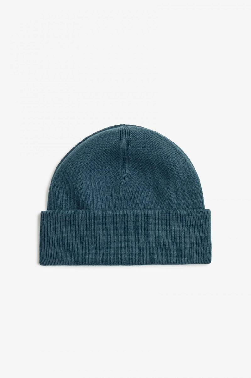 Bonnet Fred Perry Classiche Accessories Bleu Noir | ZFRMJ73196