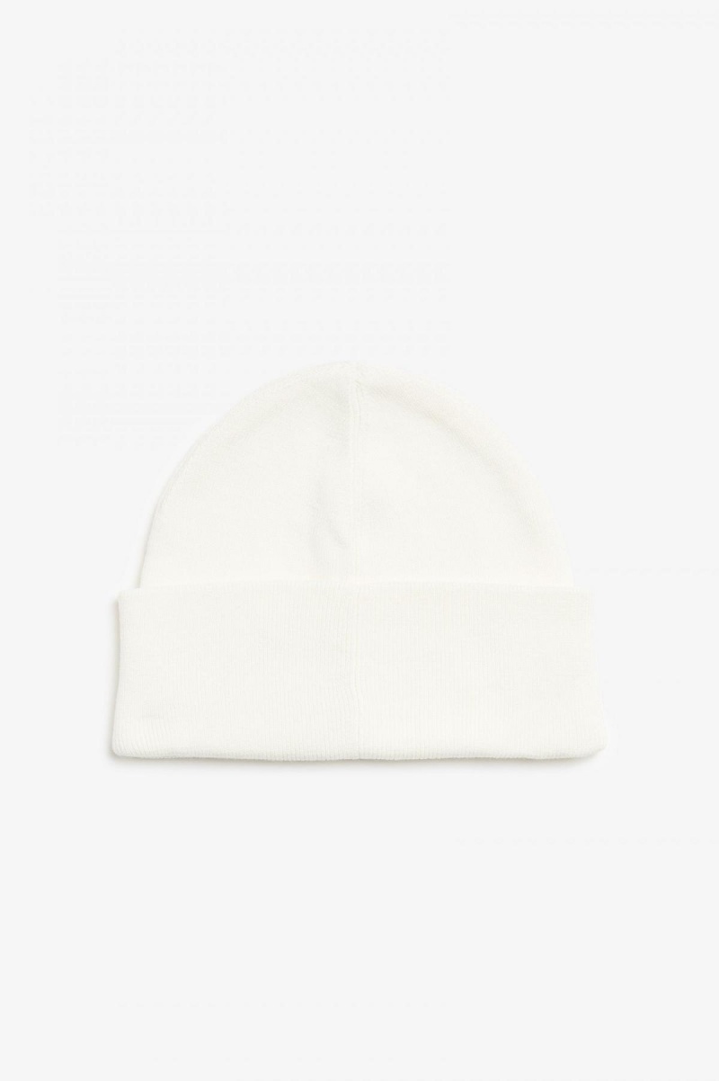 Bonnet Fred Perry Graphique Accessories Blanche | ZFRNQ65715