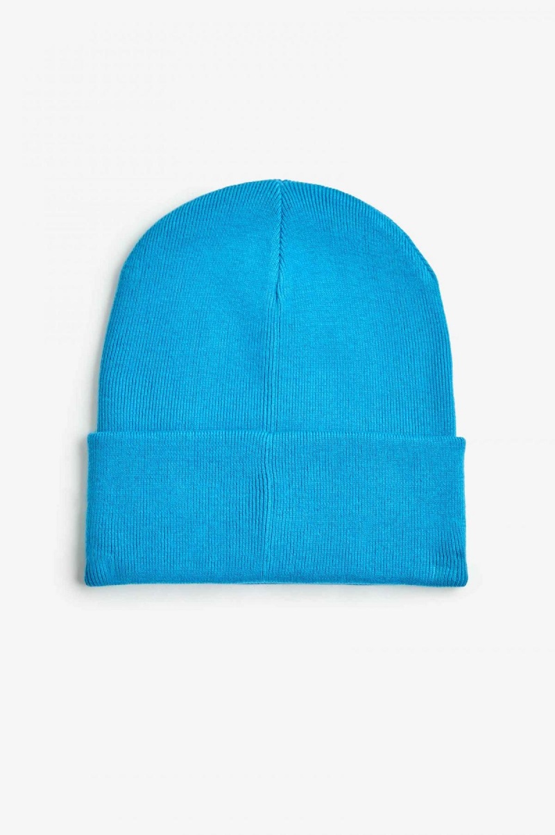 Bonnet Fred Perry Graphique Accessories Bleu Noir | FRNEJ88710