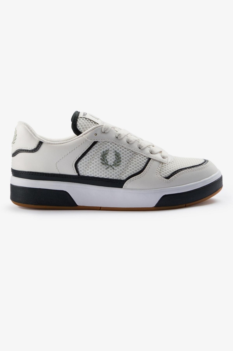 Chaussure Fred Perry B300 Homme Blanche | SFRNY74029