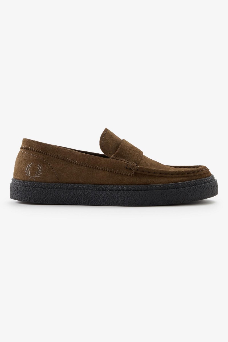 Chaussure Fred Perry Dawson Loafer Homme Shaded Stone | GFREC17800