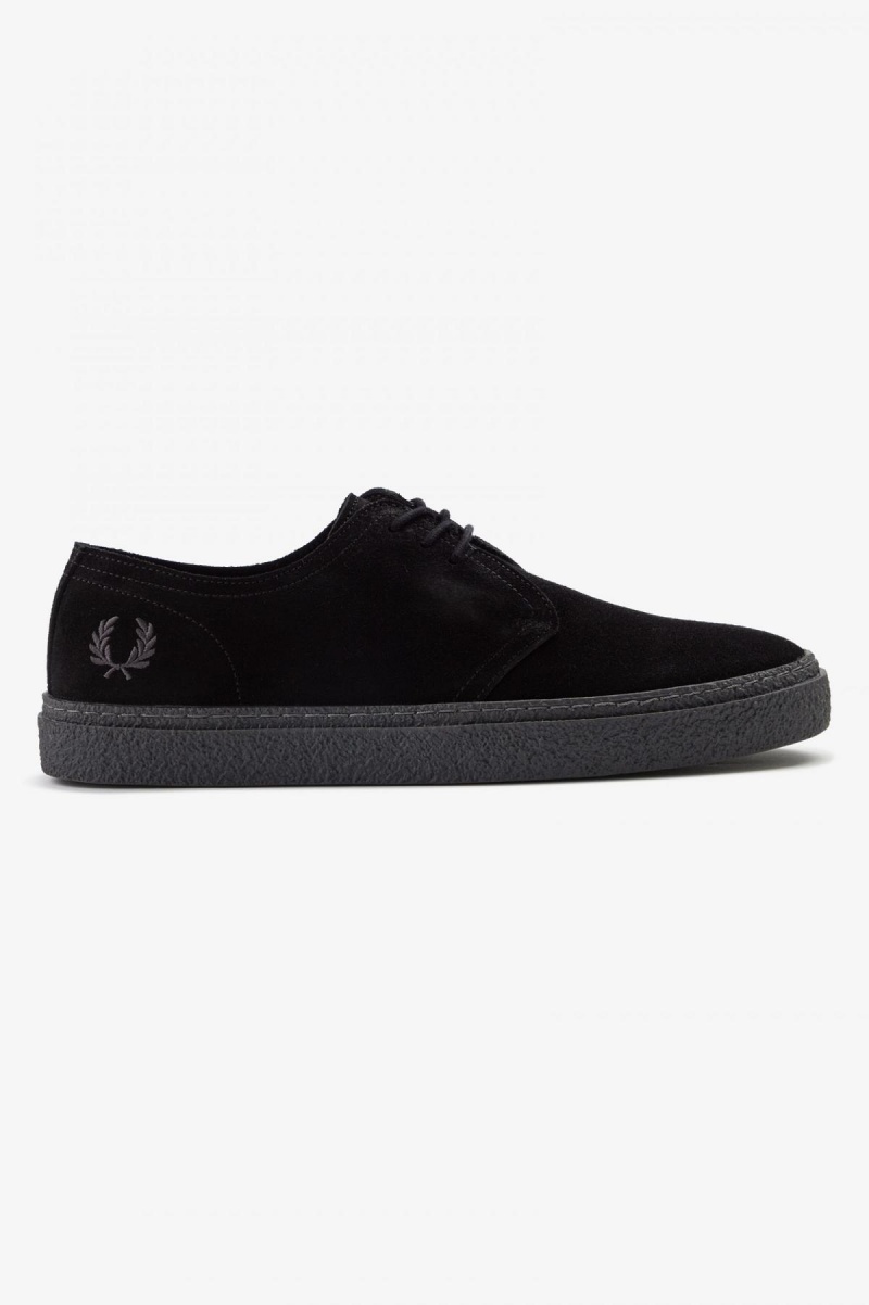 Chaussure Fred Perry Linden Homme Noir | TFRPQ46201