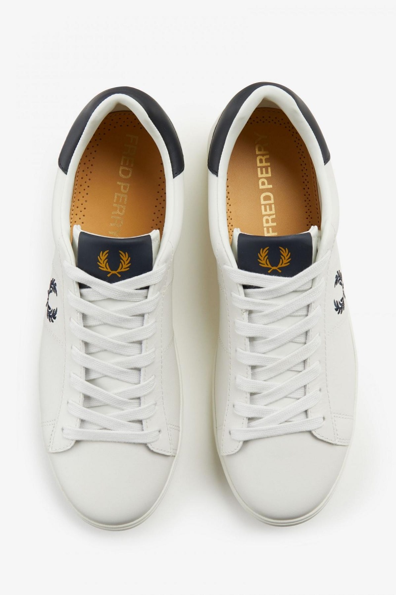 Chaussure Fred Perry Spencer Femme Porcelain | LFRTR50380