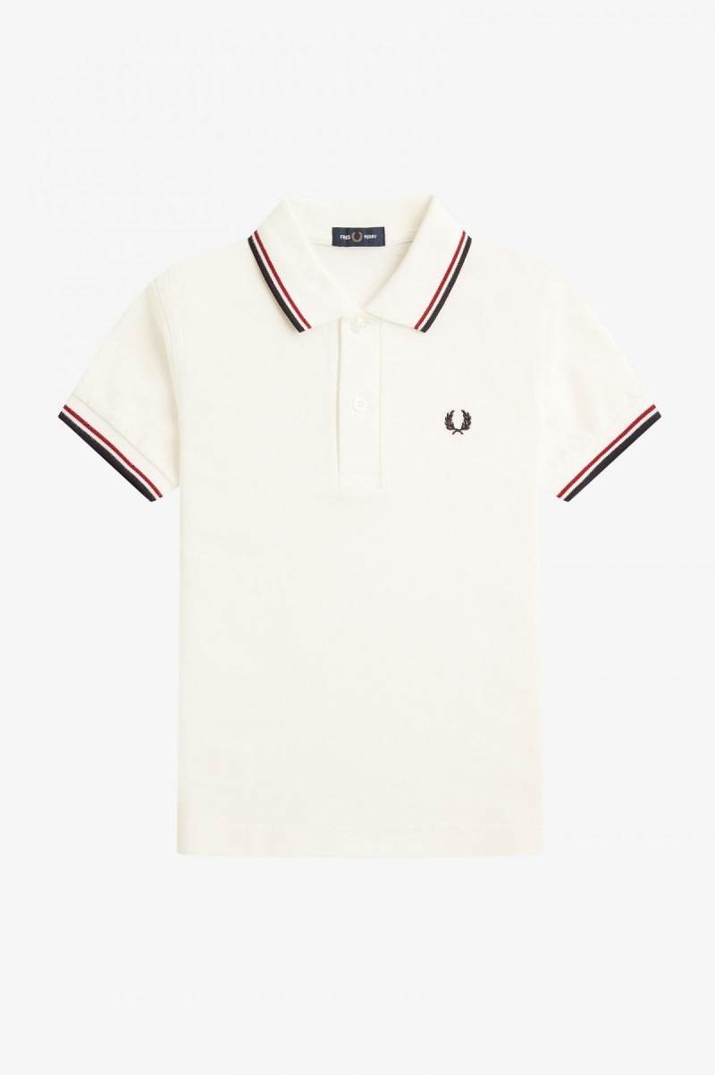 Enfant Fred Perry Kids Twin Tipped Accessories Blanche Rouge Bleu Marine | FRICD66855