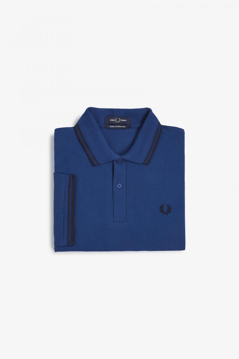 Fred Perry Shirt Fred Perry M12 Homme Bleu Marine Bleu Marine | EFRHC19965