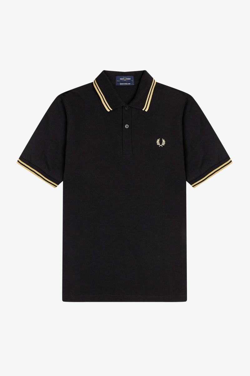 Fred Perry Shirt Fred Perry M12 Homme Noir | EFRHC76836