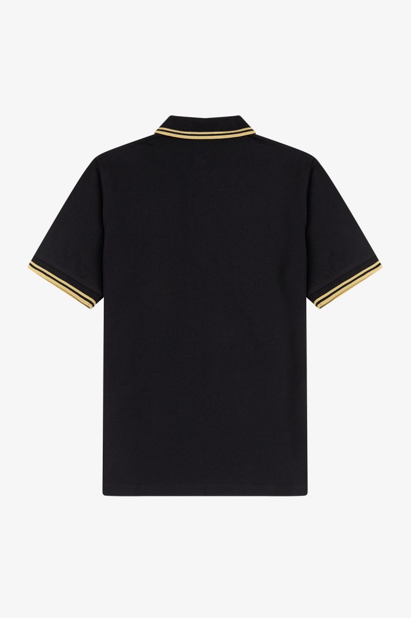 Fred Perry Shirt Fred Perry M12 Homme Noir | EFRHC76836