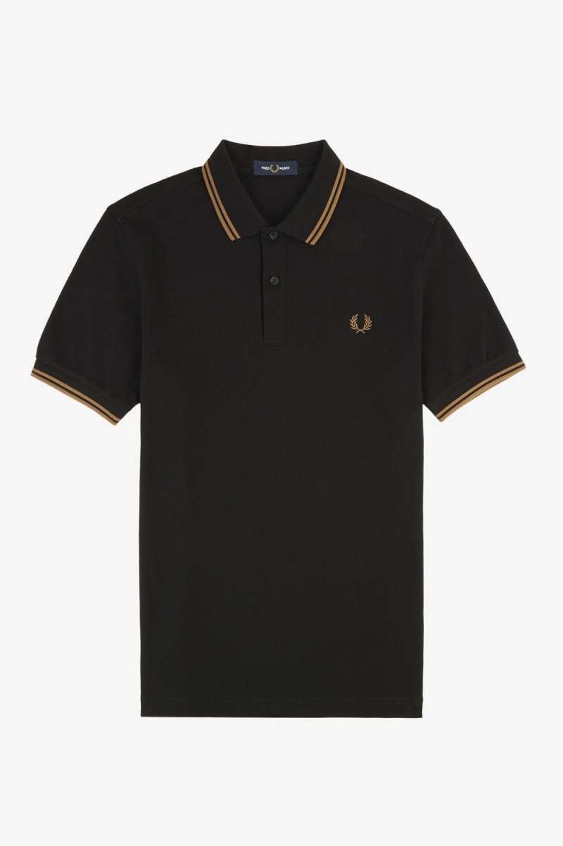 Fred Perry Shirt Fred Perry M3600 Homme Noir | FRQCS77934