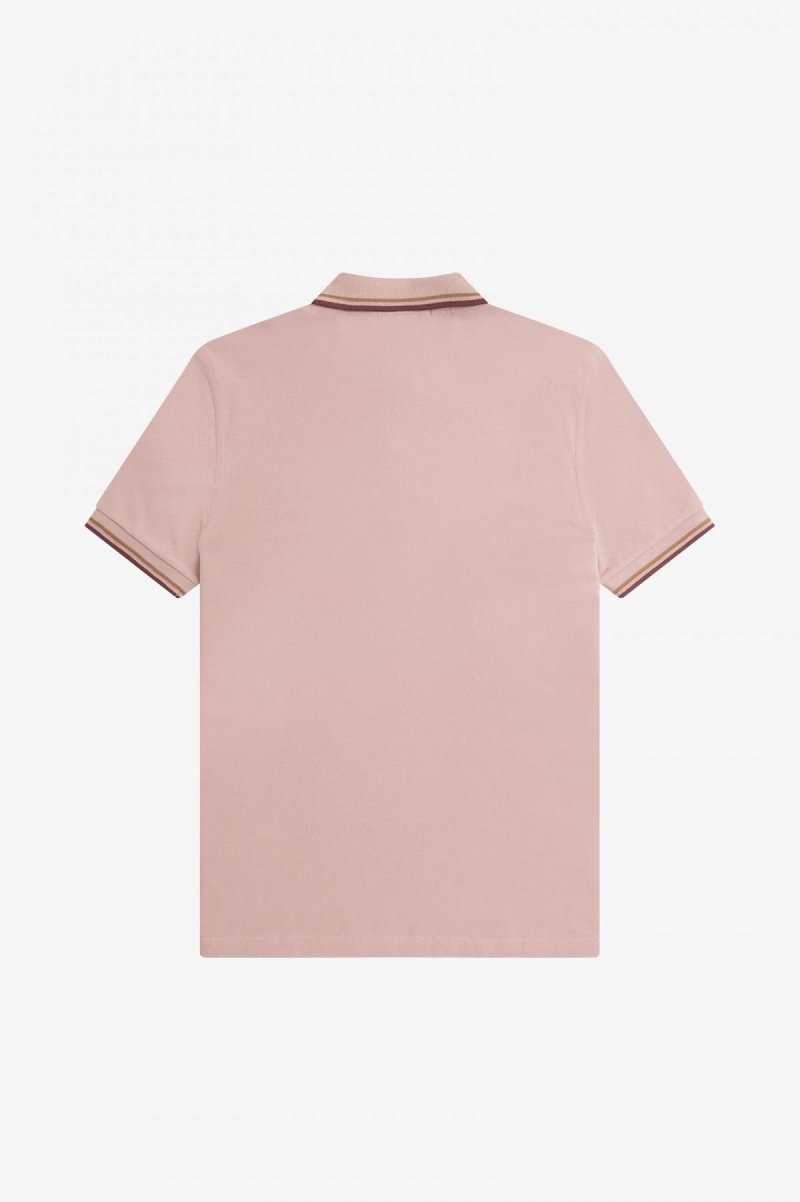 Fred Perry Shirt Fred Perry M3600 Homme Rose Rose | FRJVR75257