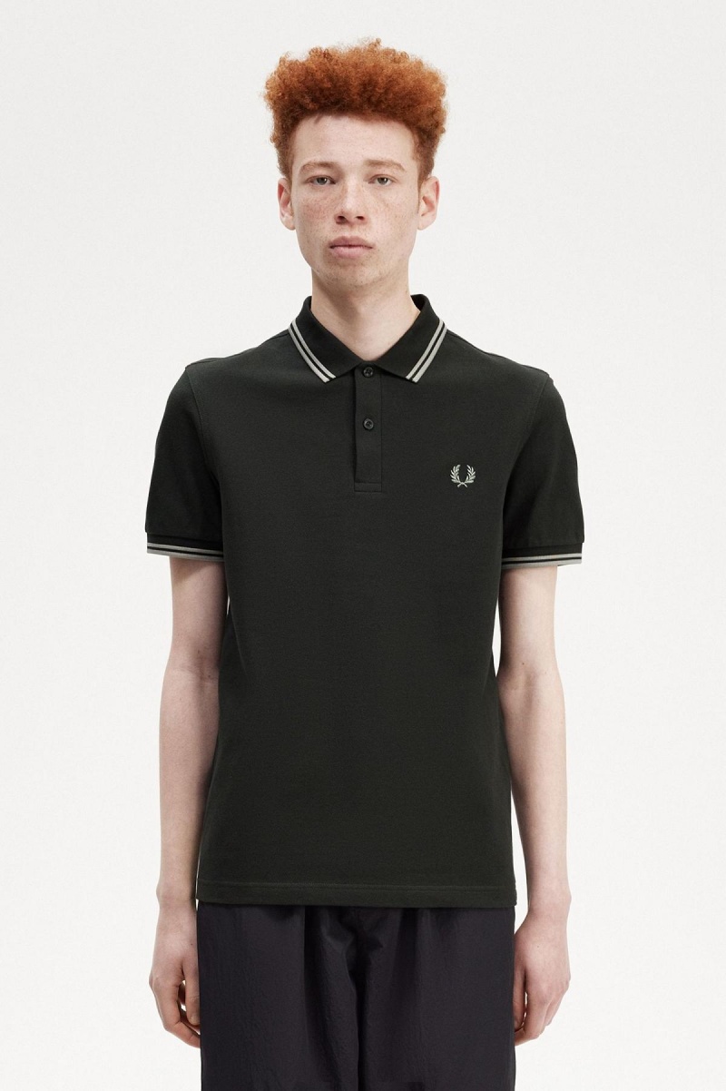 Fred Perry Shirt Fred Perry M3600 Homme Vert | FRQAV69530