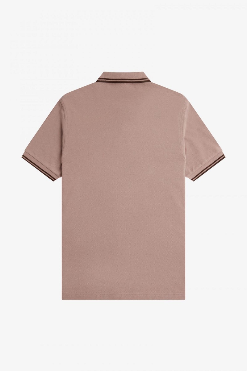 Fred Perry Shirt Fred Perry M3600 Homme Rose Foncé | XFRGW97709