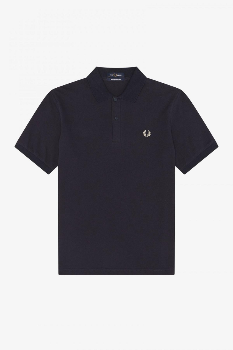 Fred Perry Shirt Fred Perry M3 Homme Bleu Marine Noir | BFRSO32327