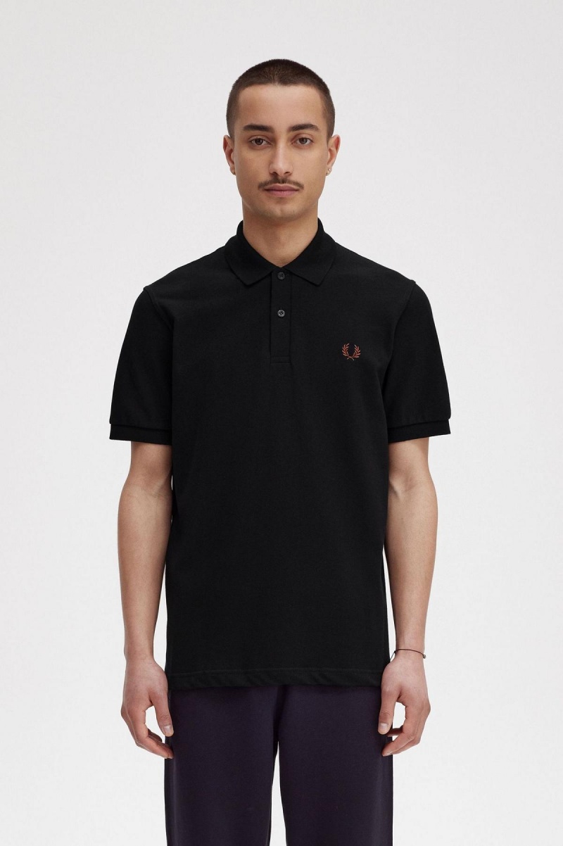 Fred Perry Shirt Fred Perry M3 Homme Noir Marron | YFRVQ40913