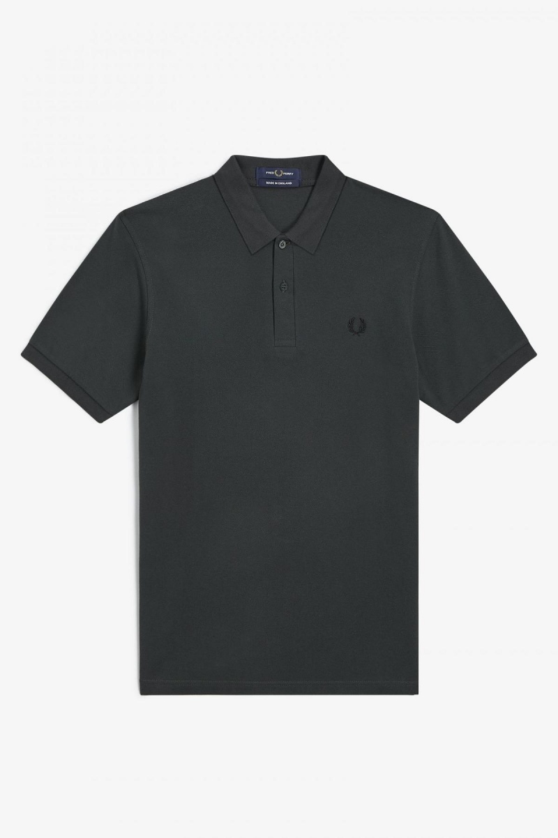 Fred Perry Shirt Fred Perry M3 Homme Vert Noir | FRDYB39305