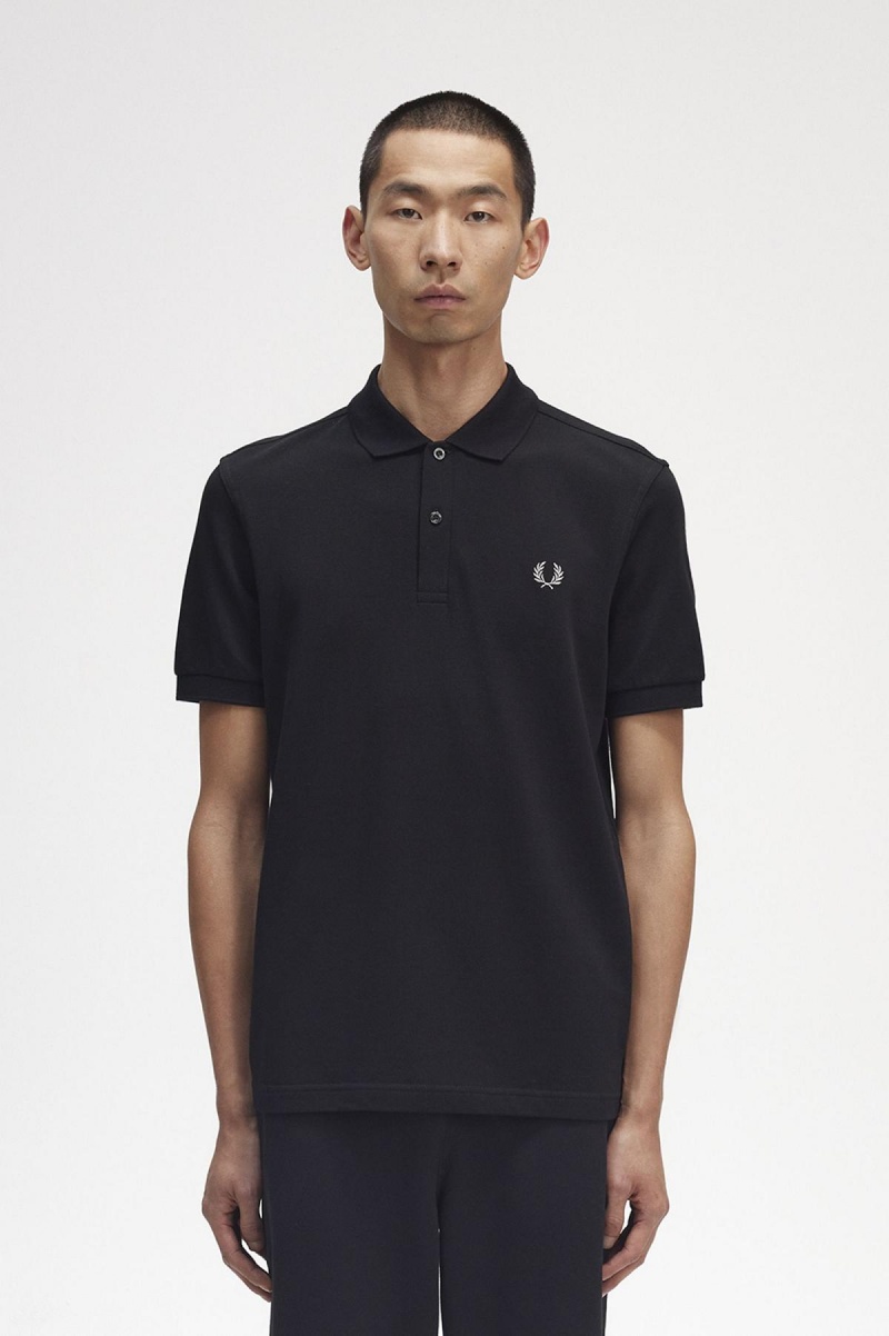 Fred Perry Shirt Fred Perry M6000 Homme Noir | FRDFL71662