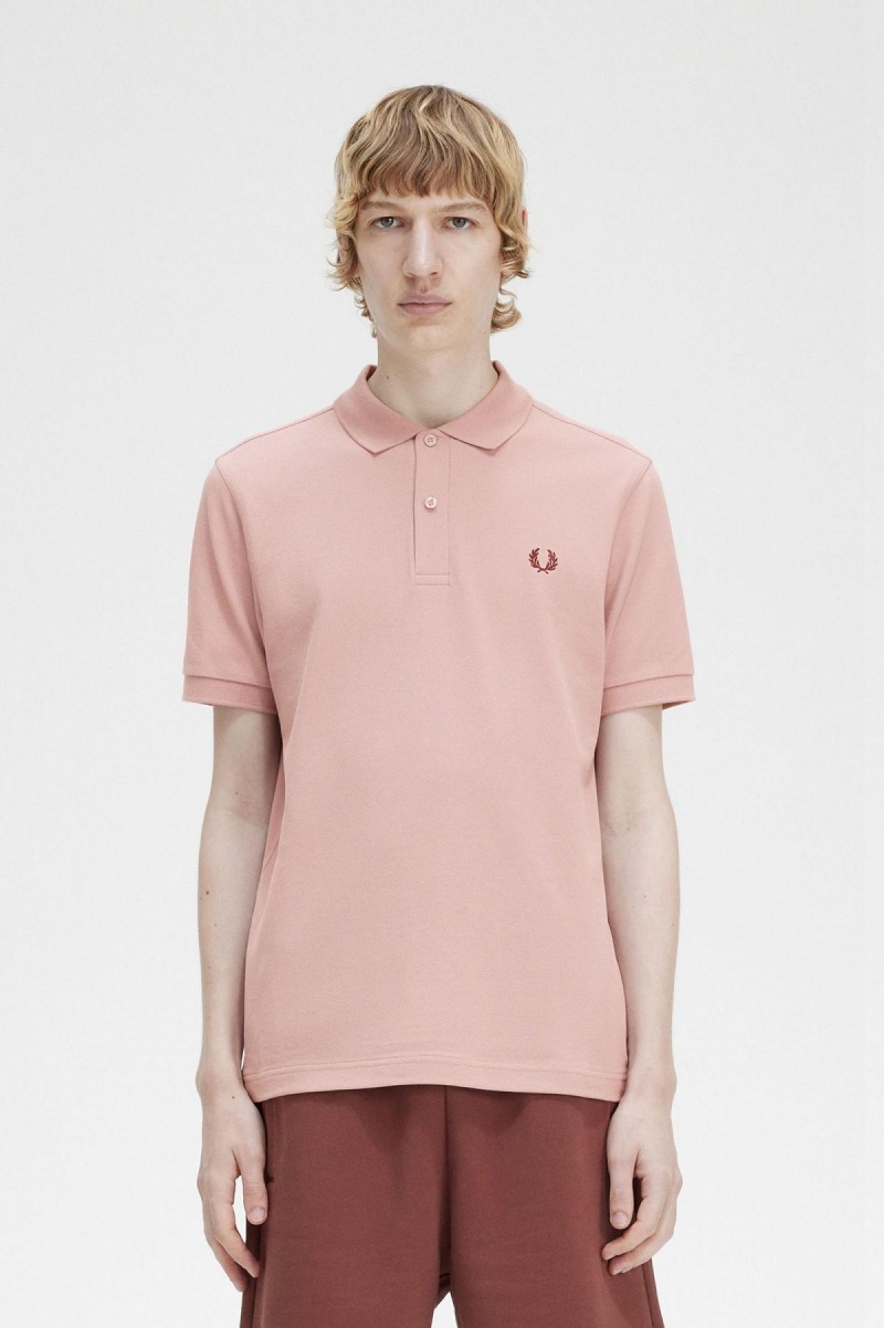 Fred Perry Shirt Fred Perry M6000 Homme Rose Rose | FRNEJ57075