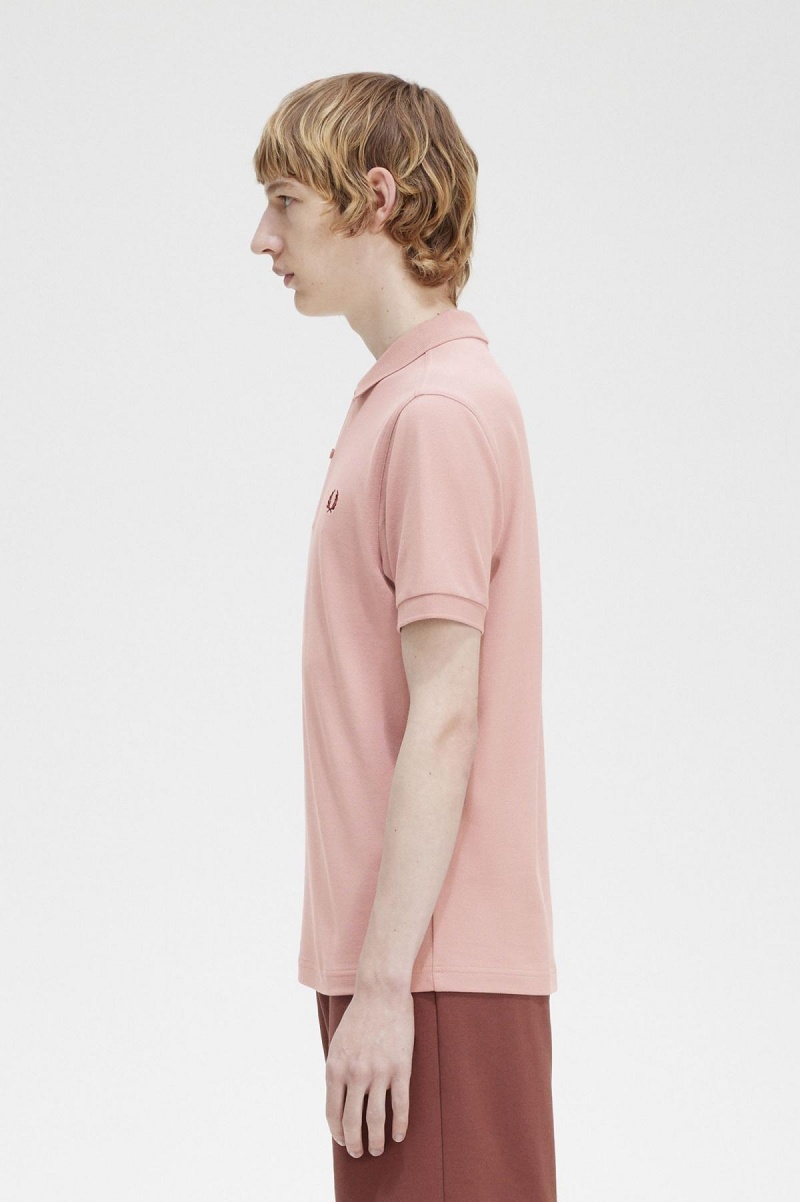 Fred Perry Shirt Fred Perry M6000 Homme Rose Rose | FRNEJ57075