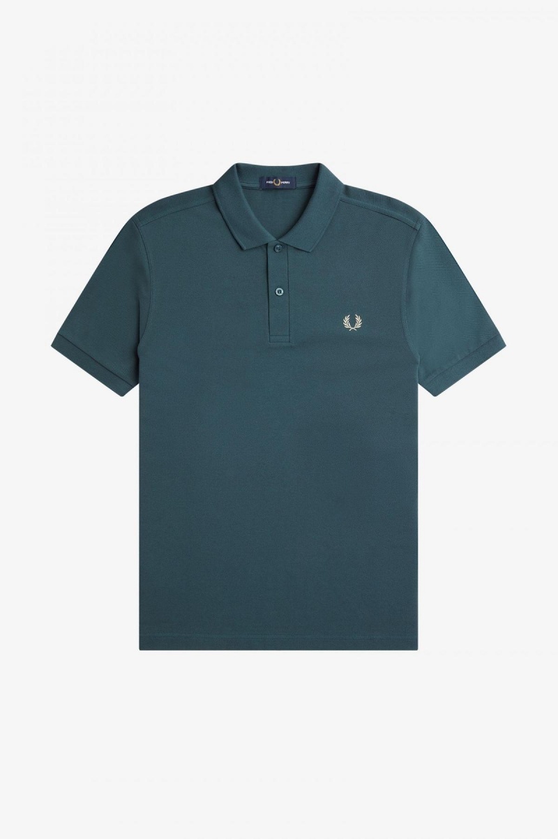 Fred Perry Shirt Fred Perry M6000 Homme Bleu Noir | MFRFT21746