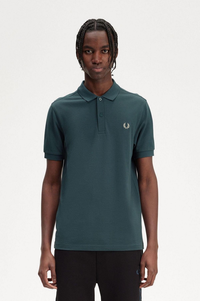 Fred Perry Shirt Fred Perry M6000 Homme Bleu Noir | MFRFT21746