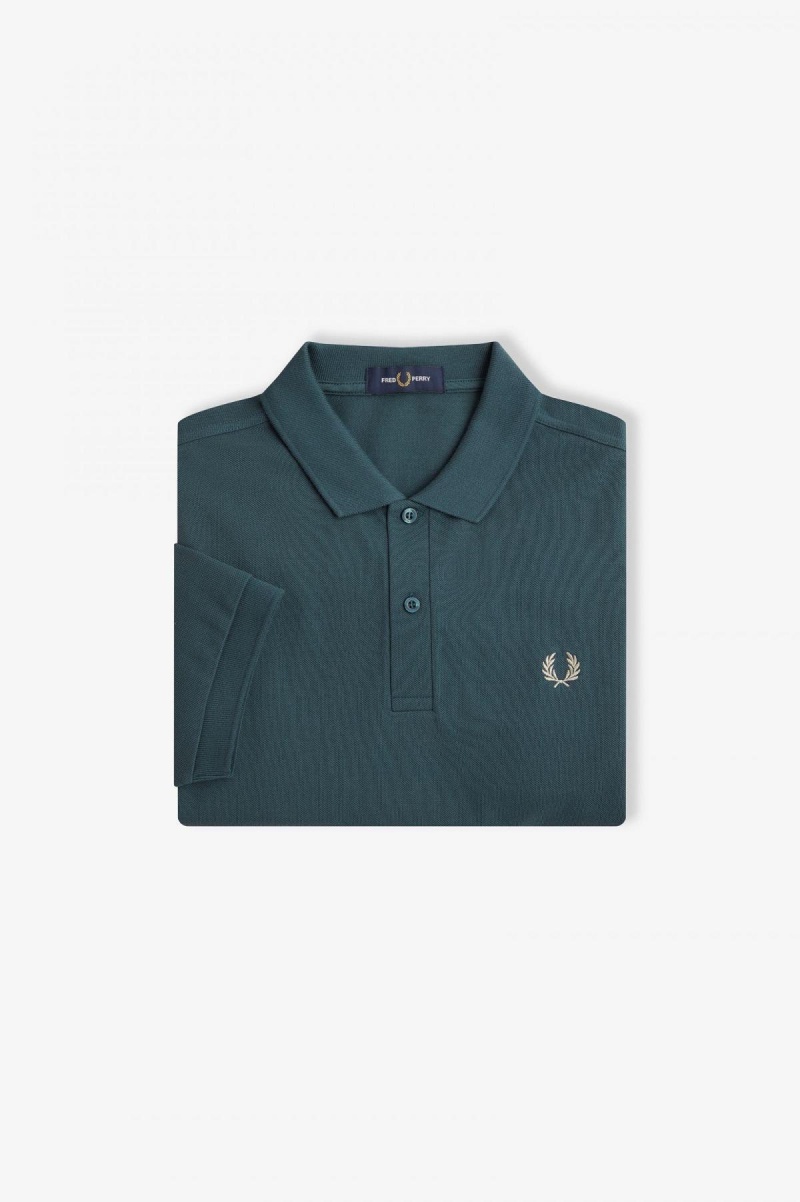 Fred Perry Shirt Fred Perry M6000 Homme Bleu Noir | MFRFT21746