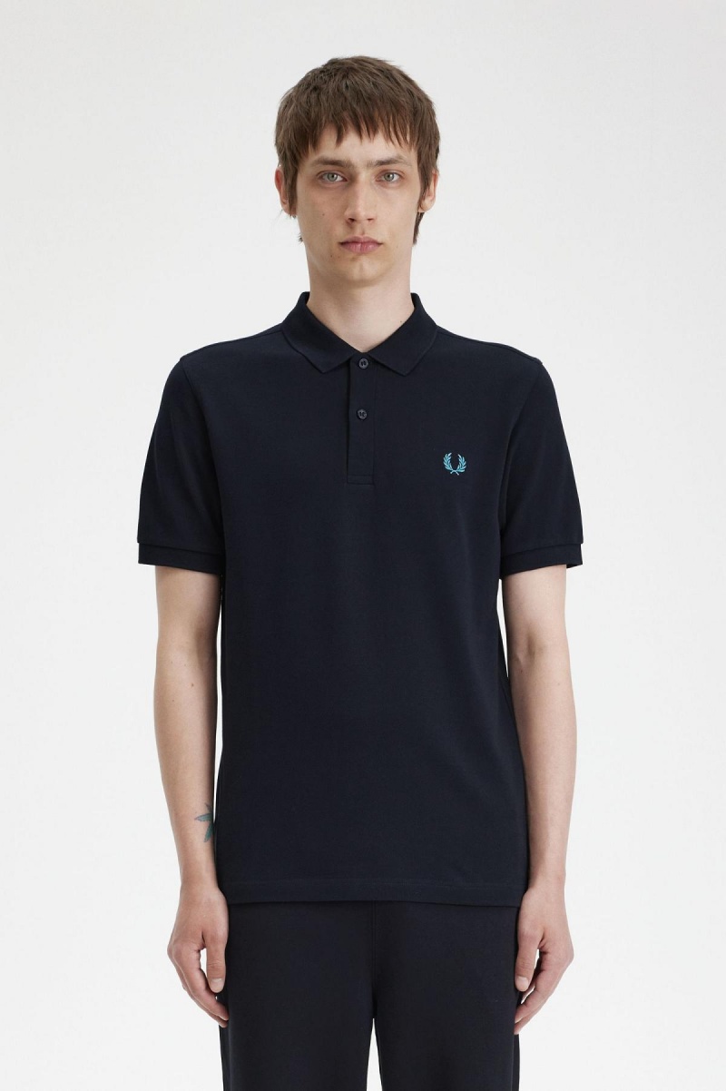 Fred Perry Shirt Fred Perry M6000 Homme Bleu Marine Bleu | XFRGW36797