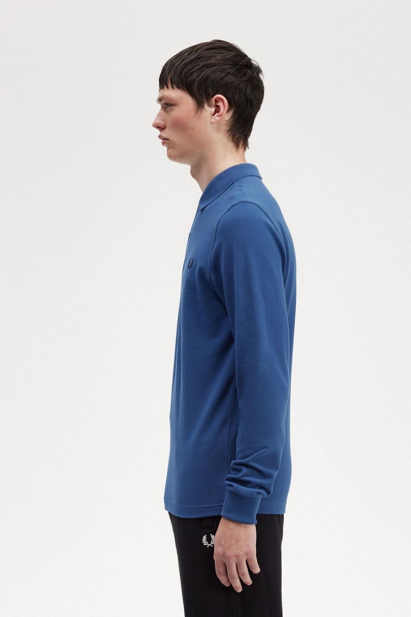 Fred Perry Shirt Fred Perry M6006 Homme Bleu | FFRUI24867