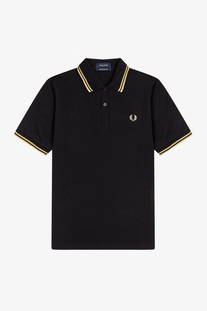 Fred Perry Shirt Fred Perry Makati M12 Homme Noir | EFRHC23872