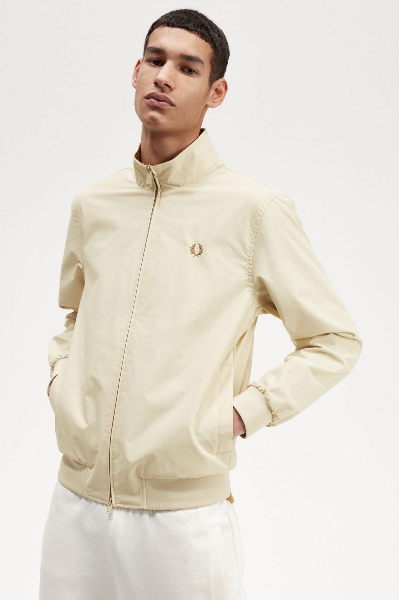 Manteaux Fred Perry Brentham Homme Oatmeal | ZFRMJ68752