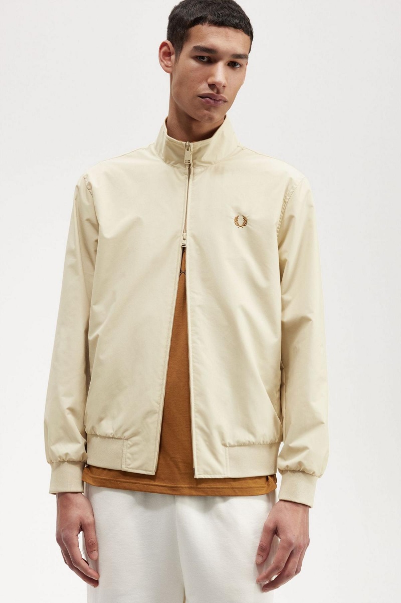 Manteaux Fred Perry Brentham Homme Oatmeal | ZFRMJ68752