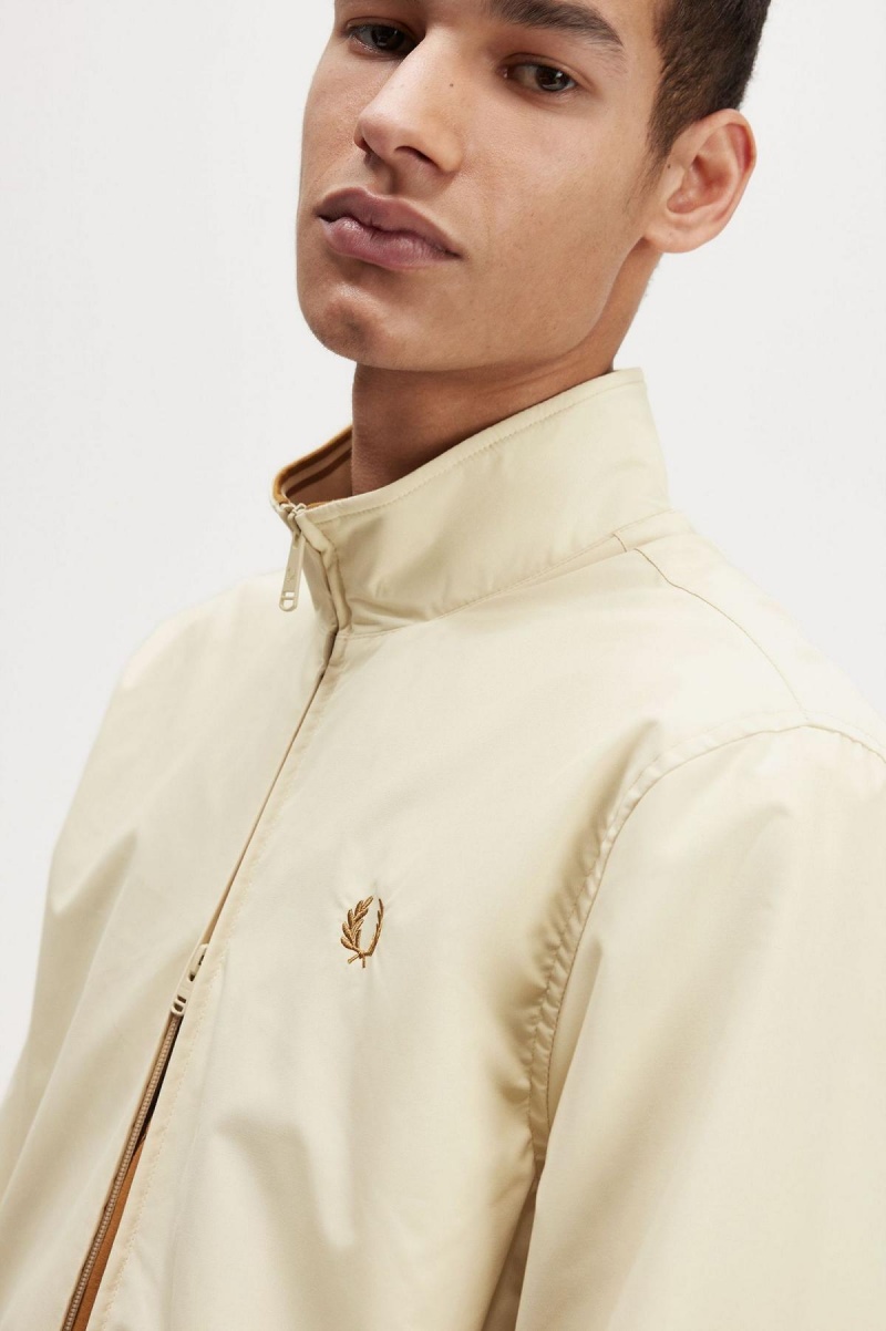 Manteaux Fred Perry Brentham Homme Oatmeal | ZFRMJ68752