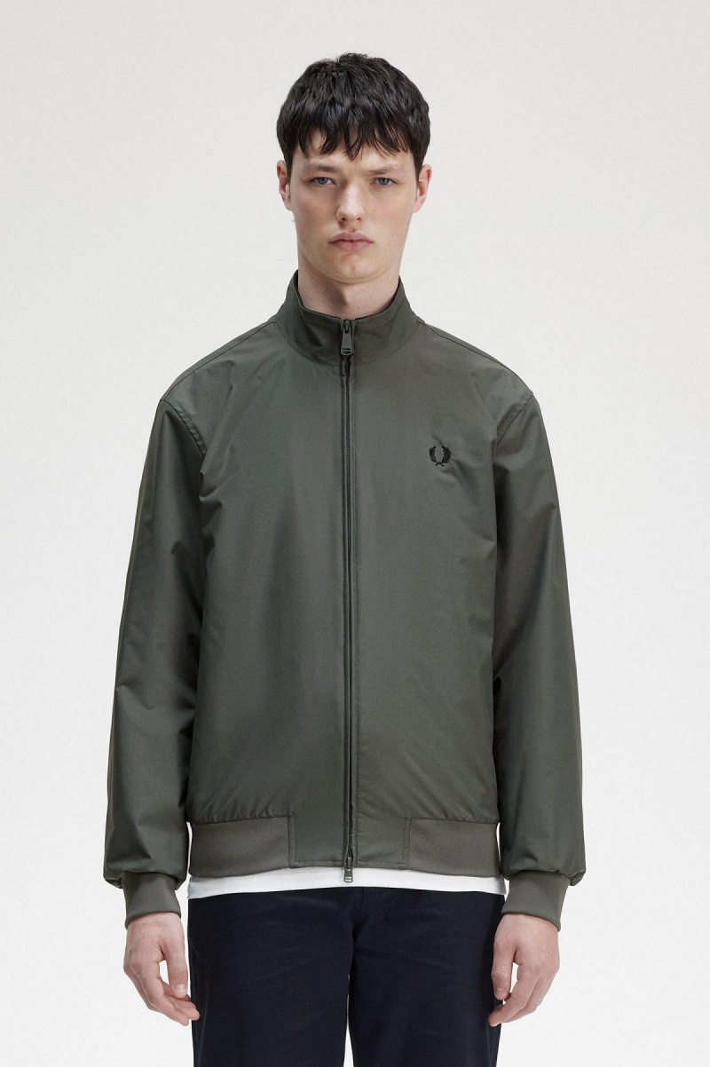 Manteaux Fred Perry Brentham Homme Vert | FRJVR62848